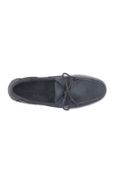 Sebago Docksides Portland Crazy H Men's Shoes - Navy Blue 70015h0-908