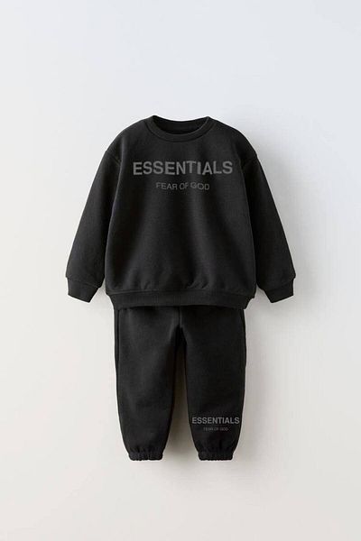 MİO Unisex 3 Thread Essentials Black Suit Black