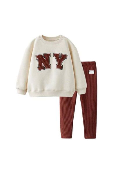 MİO Girl's 3 Thread Tights Set Brown