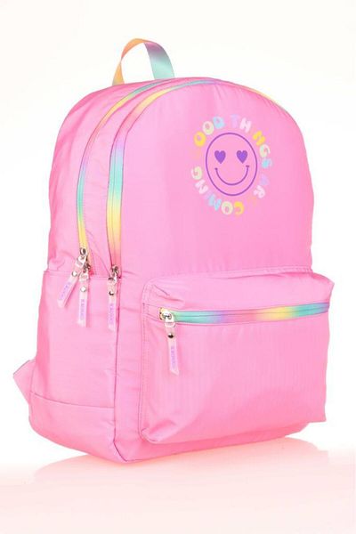 KAUKKO Rucsac Smile Pink K1744 (LICENȚIAT)