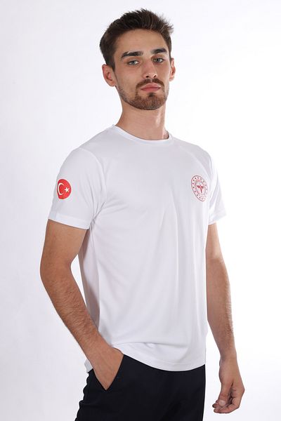 Pratik Medikal 112 Emergency Healthcare Dry Touch Crew Neck T-Shirt Unisex