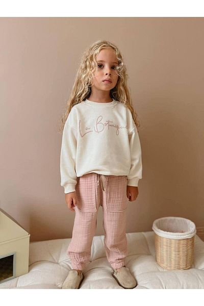 MİO Muslin Girl's Set Pink