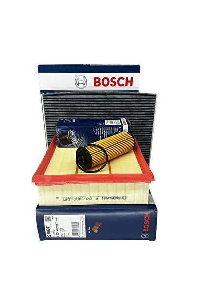 Bosch Opel Corsa D 1.2 / 1.4 (A12XER/A14XER) Benzinli Motor Bakım Filtre Seti Otomatik Vites Bosch Marka