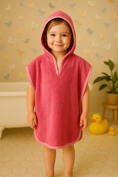 Ender Home Hooded Cotton Towel for Boys Girls - Sea, Beach, Pool Children's Poncho