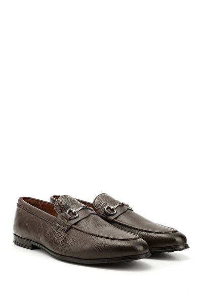 GÖNDERİ(R) Ανδρικά παπούτσια Loafer με αγκράφα από γνήσιο δέρμα