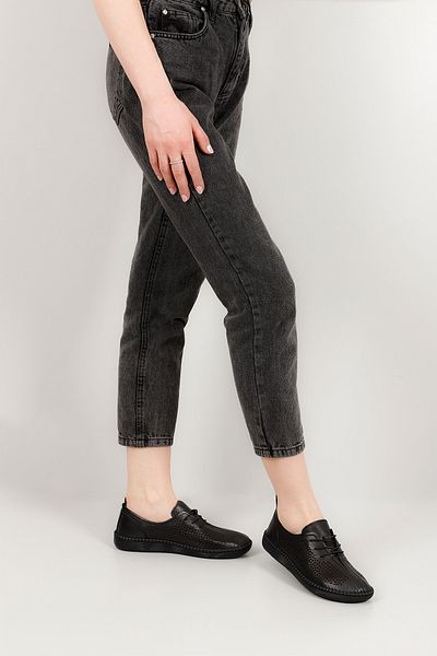 GÖNDERİ(R) Pantofi confortabili din piele naturală cu șireturi de damă