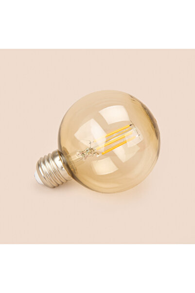ELİTLED Elitled G80 4W Filament Şeffaf Polikarbon E27 500Lm Dim Edilebilir Am...