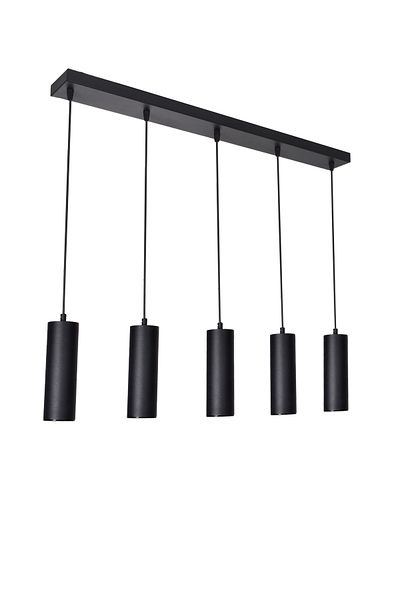Modavize Spotline Modern Design 5-Piece Black Chandelier - for Living Room, Bedroom, Kitchen, Daylight
