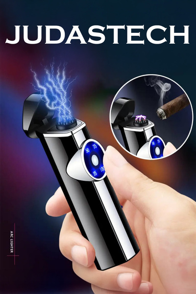 JUDAS K19 Usb Şarjlı 6 Arc Alevsiz Çakmak -New Style