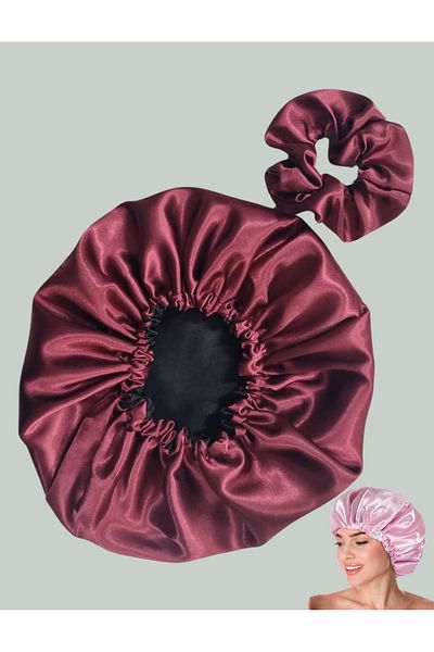 ANT HOME TEKS Satin Bonnet - Cosmetic Kit with Buckle and Care Beauty for Curly and Straight Hair