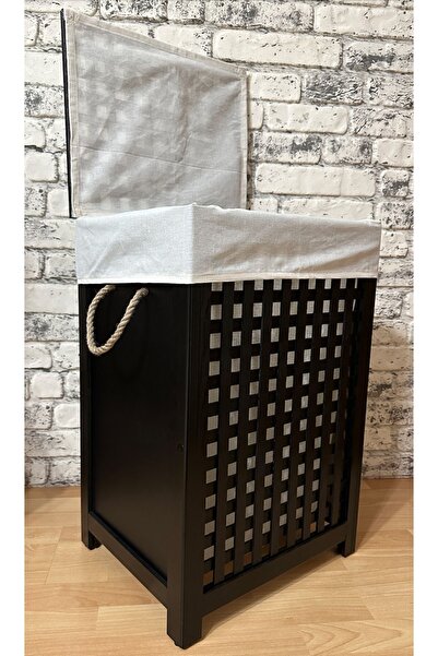 ADA Ahşap oyma ve çerçevecilik Ahşap Çamaşır Kirli Sepeti