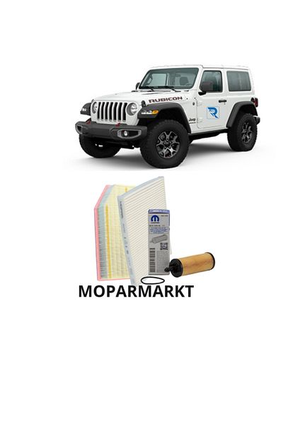 Jeep Filter Package for Jeep Wrangler 2018-2024