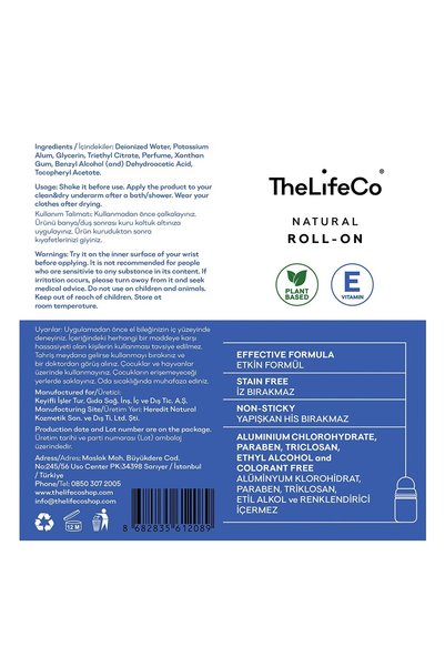 TheLifeCo Personal Care Package