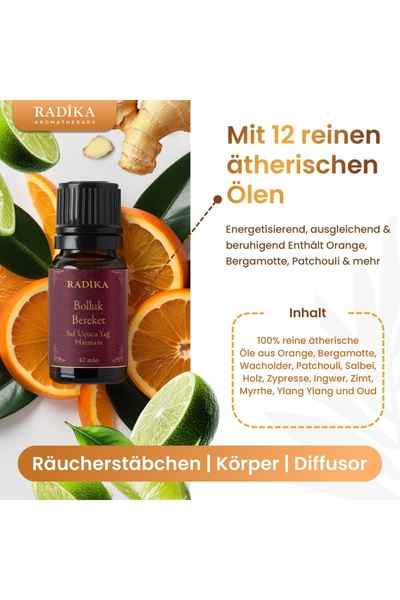 Radika Aromatherapy Aromatherapie-öl, Mischung, 10 Ml, 12 Verschiedene Spezielle Ätherische Öle