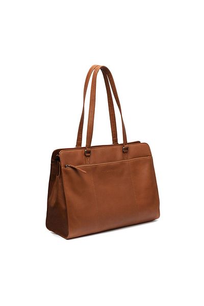 The Chesterfield Brand Fidenza Shoulder Bag Leather 40 cm Laptop compartment