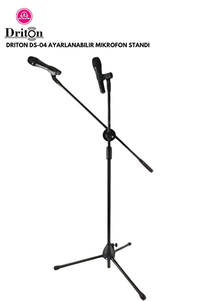 DRİTON DS-05 PROFESYONEL 3 BACAKLI MİKROFON SEHPASI - MİKROFON STANDI