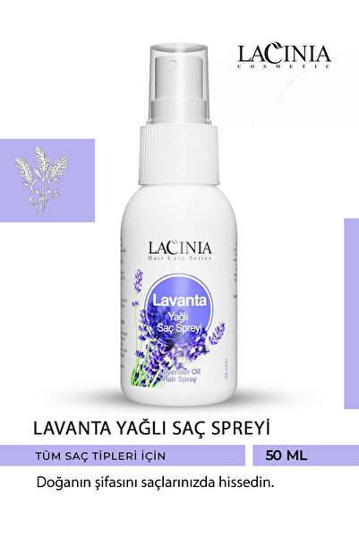 Lacinia Lavanta Yağlı Saç Spreyi 50 ml