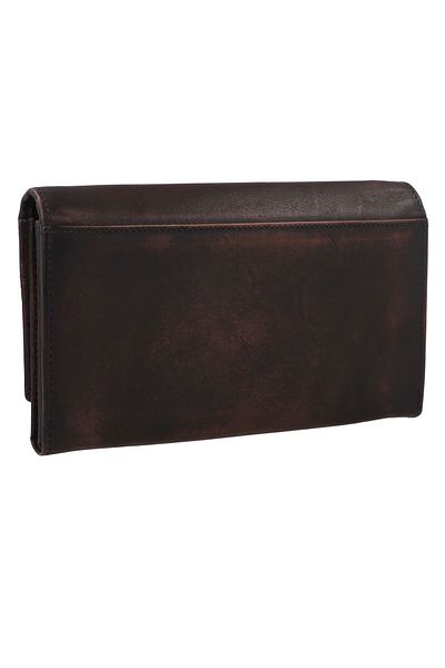 Greenburry Destressed Wallet RFID protection Leather 13 cm