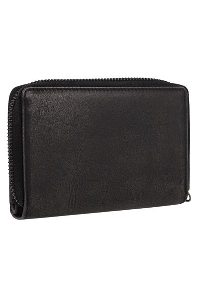 Greenburry Destressed Wallet RFID protection Leather 13.5 cm