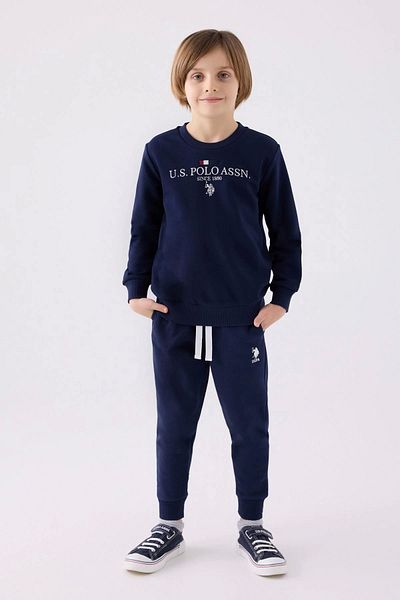 U.S. Polo Assn. Us Polo Assn. Boy's Double Suit Set