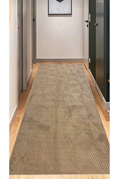 Dinarsu Seria Halı Rölyef Pufy Post Halı Kaymaz Taban Yıkanabilir Yumuşak Yüz...