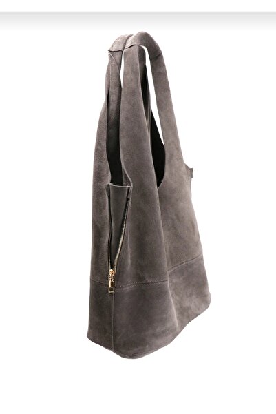 Afra Lütvelizade Справжня замша Шкіряна сумка через плече Сумка Hobo Сумка для косметики