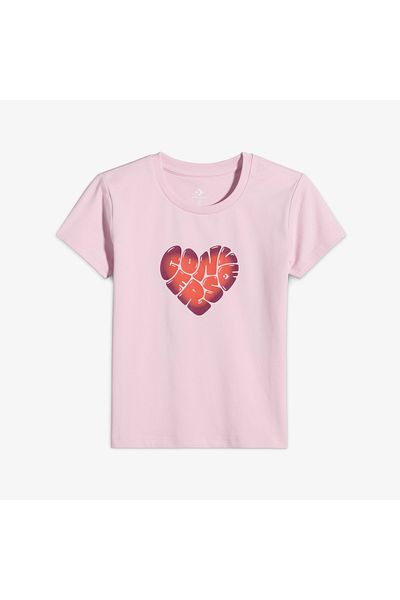 converse Tricou roz de damă