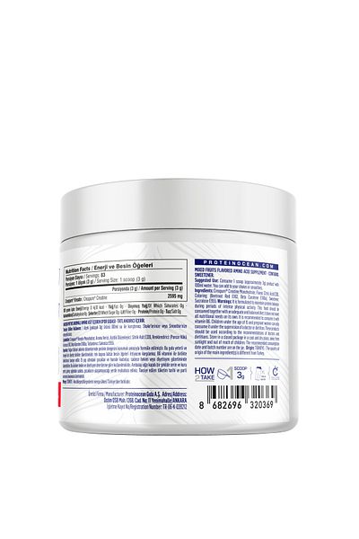 Proteinocean Creatine Creapure ®   - Fruit Fusion - 250g - 83 Serving