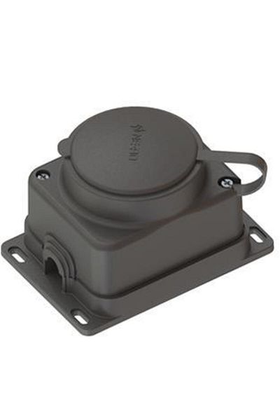 NE-AD 4003 1x16a مقبس حائط مطاطي