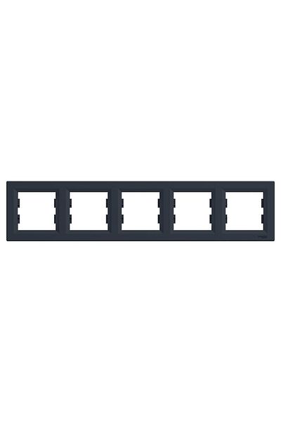 Schneider Electric Eph5800571 Asfora Plus Antrast Quintet Frame Horizontal