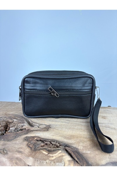 özdemirler deri Large Size 3-Eye Leather Belt Holder,Genuine Leather Belt Wallet,Coin,Belt Bag,Constructor Painter
