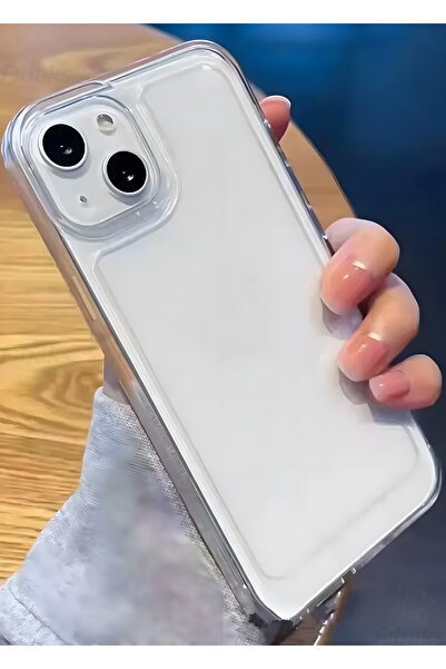 Fibaks Apple Iphone 13 Uyumlu Kılıf Yumuşak Şeffaf Ince Esnek Renksiz Silikon...