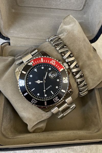 Leerybee Calendar Quartz Men's Wrist Watch Kn-04
