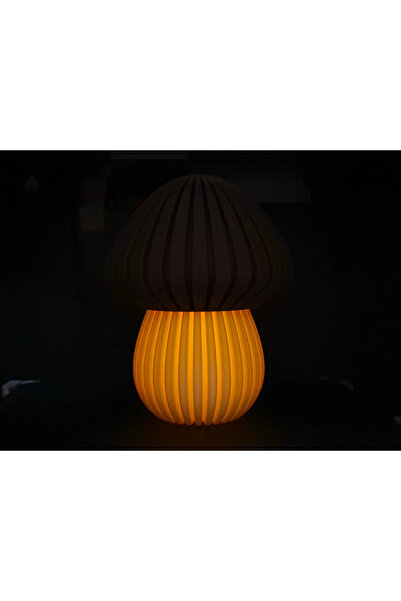 Gadget Gurme Masaüstü Şık Dekor Mum Ledli Aydınlatma Kahve Beyaz 1 Adet