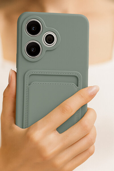 Rivor حافظة متوافقة مع هاتف Xiaomi Redmi 13 مع حماية للكاميرا ومحفظة وحامل بط...