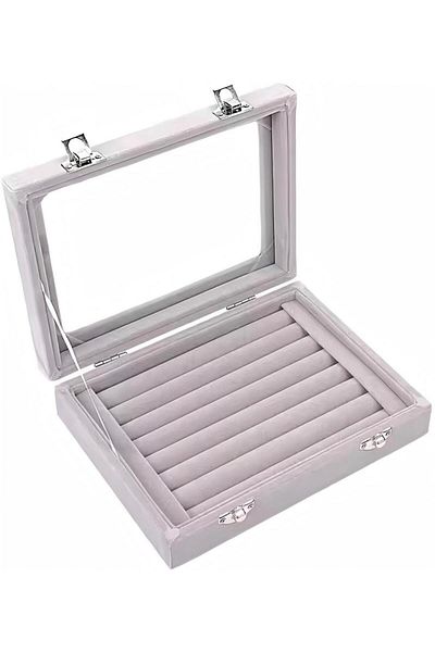 Generic Dust-proof Jewelry Storage Box To Organize Large-capacity Jewelry Storage Display Stand