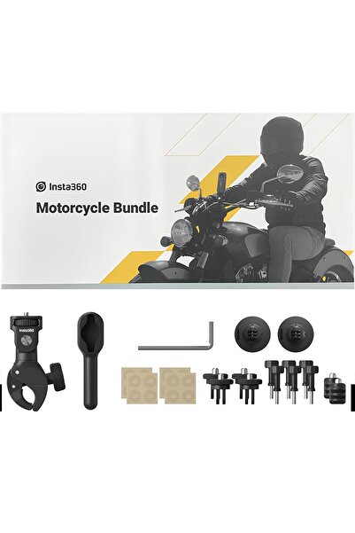 Insta360 X4 Kamera Motosiklet Kit Resmi Türkiye Garantili