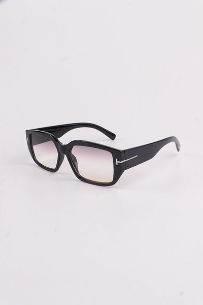 Eyesofia Caramello Vintage Black Unisex Sunglasses