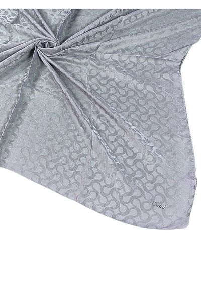 mim eşarp Κασκόλ Enba Jacquard με γεωμετρικό σχέδιο