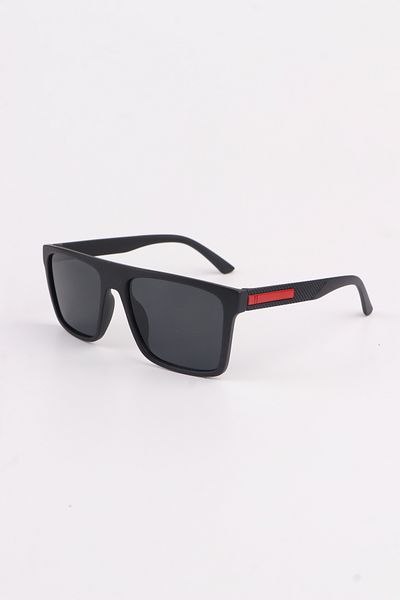 Eyesofia Lorenzo High Quality Bone Black Unisex Sunglasses