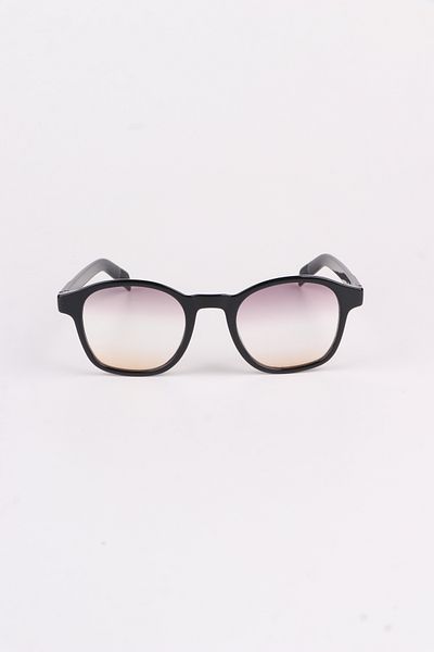 Eyesofia Hoani New Season Luxury Glass Unisex Black Orange Sunglasses