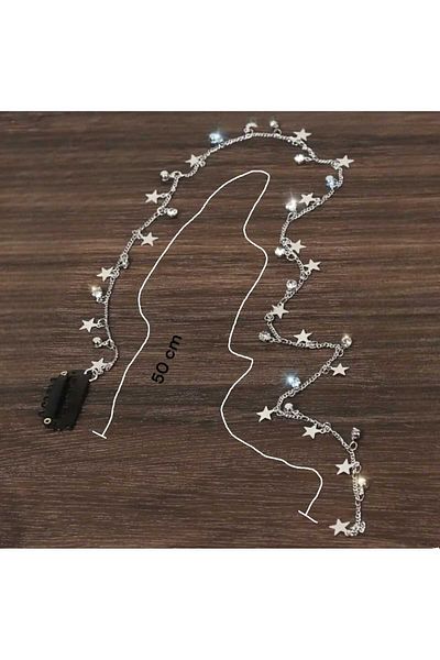 Bacoss Верижка и щипка за коса Bohemia Star Design (BC-1178)