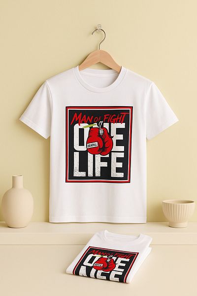 KURGAN TEKSTİL Tricou imprimat cu mânecă scurtă și gât rotund pentru băieți