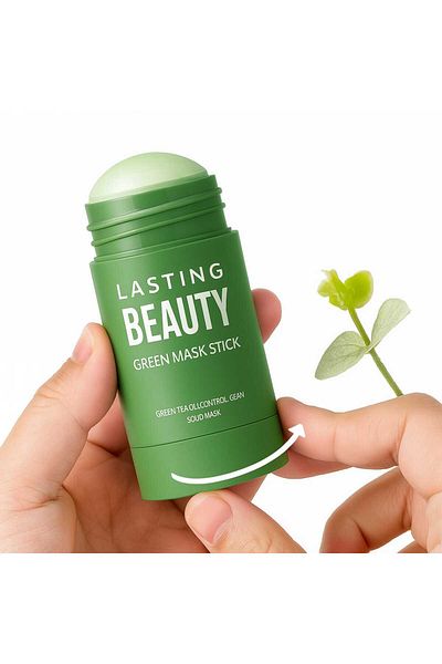 lasting beauty Green Tea Extract Blackhead and Mask & Green Tea Mask Stick 40 Gr