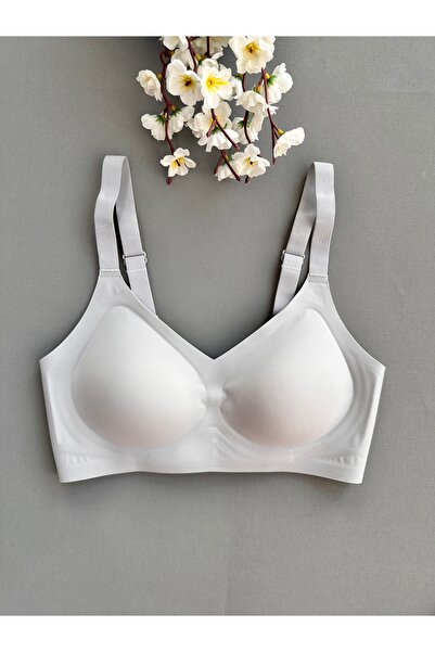 emsal özgür tekstil Laser Cut Seamless Wire Free Adjustable Strap Gather Bra