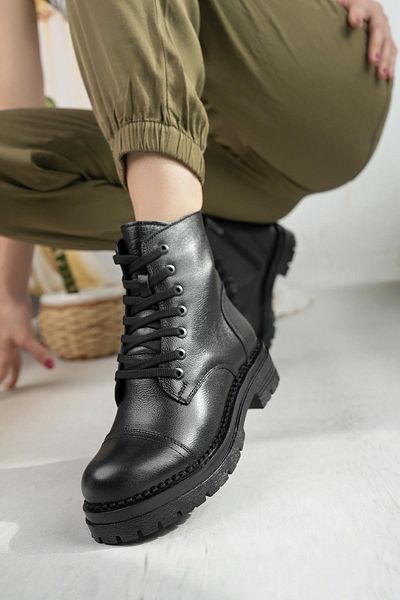 Diego Carlotti Genuine Leather Women's Daily Short Boots DC2556