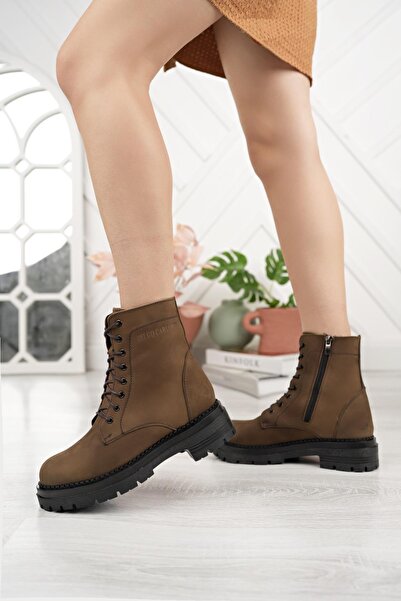 Diego Carlotti Hakiki Deri Kadın Günlük Postal Bot DC9617