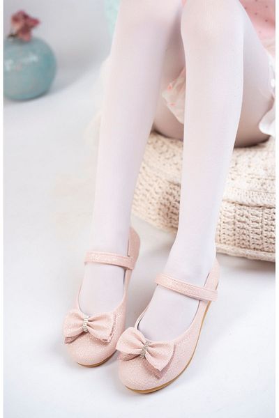 epaavm Pantofi pentru fete Choke Bow Powder Star