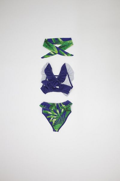 rg kidsstore Σετ μπικίνι Quick Dry για κορίτσια - 2 τεμάχια και κορδέλα