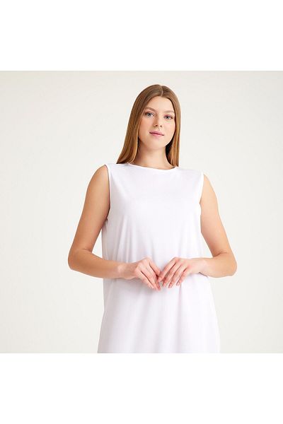 Plistre 2134 Model Rochie fără mâneci Căptușeală interioară - Fustă